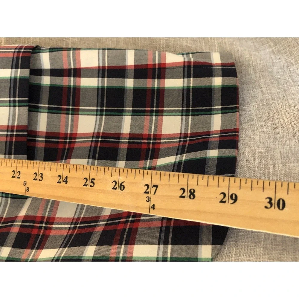 Brooks Brothers Blazer 40S Blue Check 346 Madison Fit Cotton Suit Coat Jacket